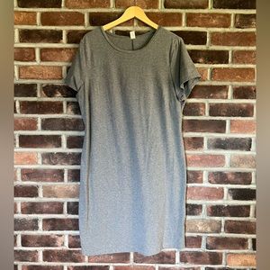 Grey T-shirt Dress